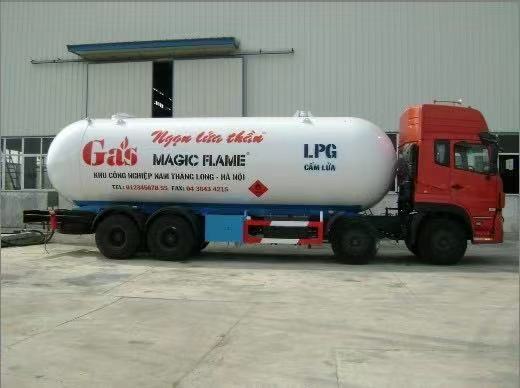 LPG semi trailer