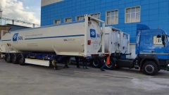 LHe container