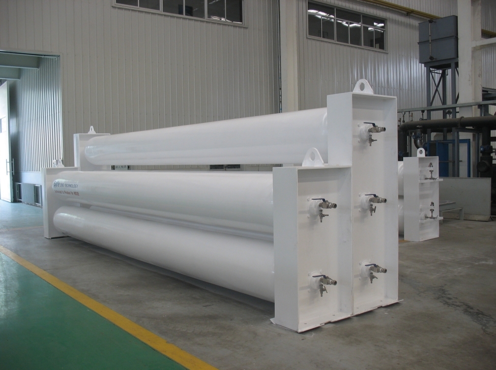 CNG storage cascade
