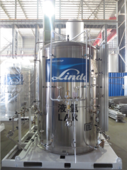 LO2LN2LAr industrial gas storage tank and Semi-trailer