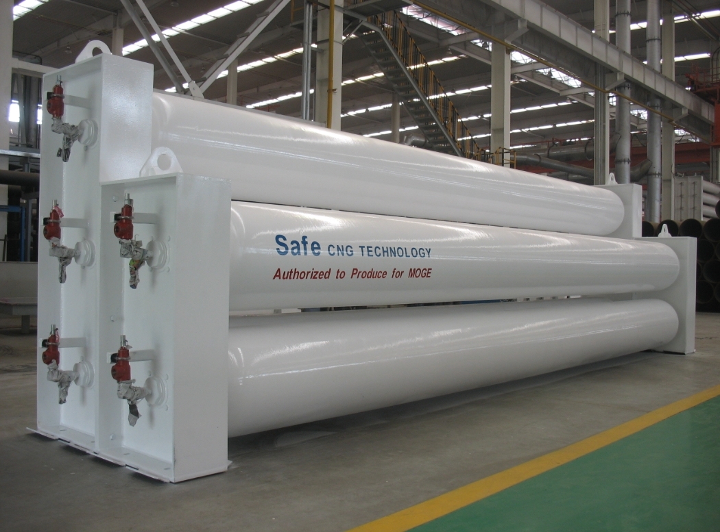 CNG storage cascade