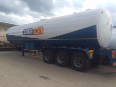 LPG semi trailer