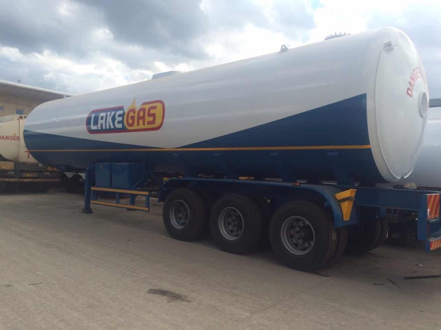 LPG semi trailer
