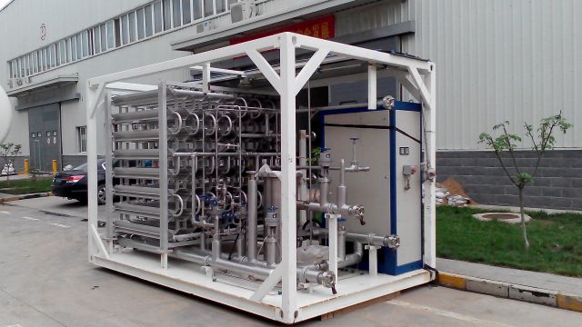 LNG mobile refueling sation