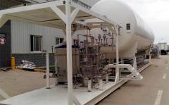 LNG mobile refueling sation