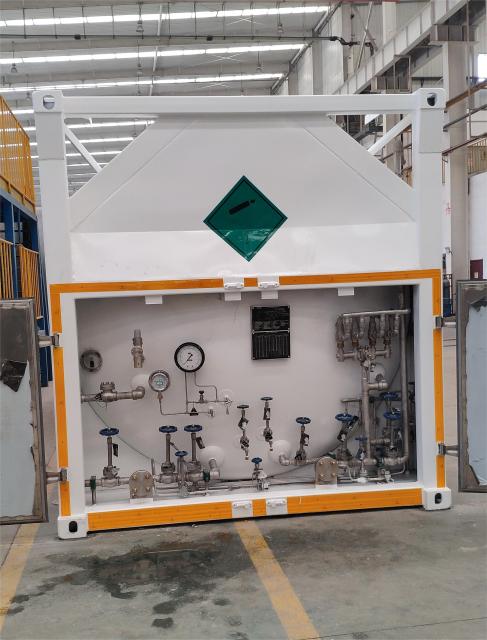 LO2LN2LAr industrial gas storage tank and Semi-trailer