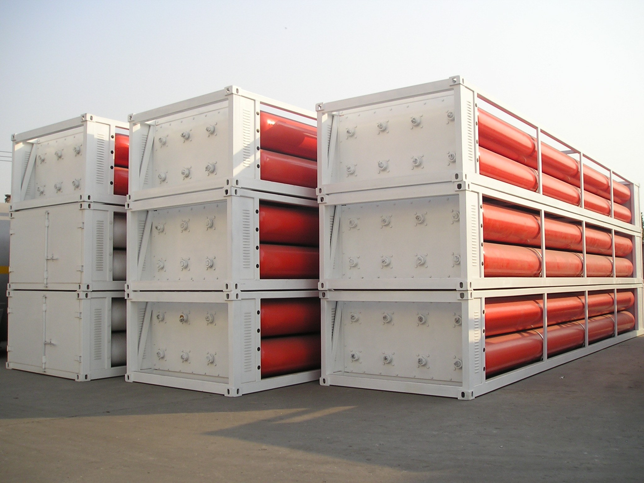 hygrogen tube skid