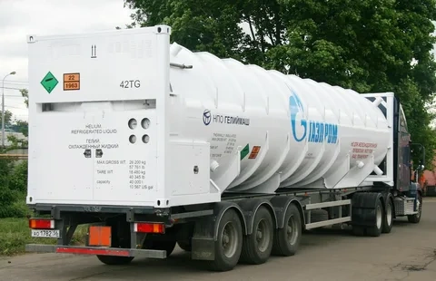 LHe container