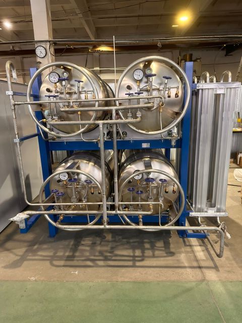 LO2LN2LAr industrial gas storage tank and Semi-trailer