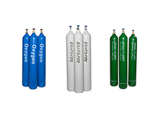 Cylinders with a diameter of 108mm to 232mm, hydrogen cylinders, nitrogen, helium, argon cylinders, acetylene cylinders, seamless cylinders,