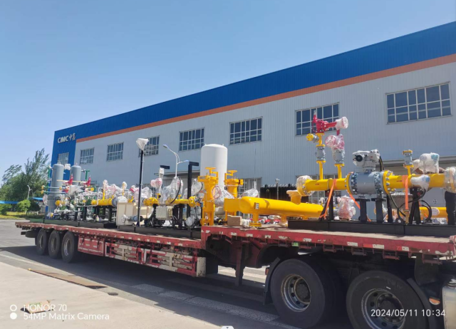 Gas Pressure Reduction Skid