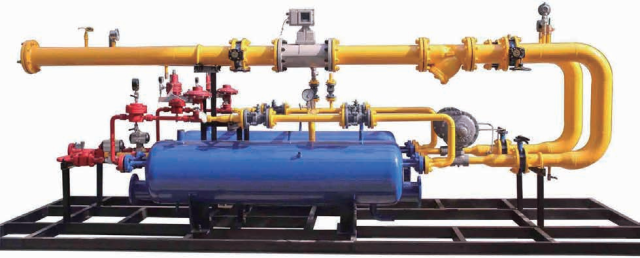 Natural Gas Pressure Regulating Station (City Gate Station)