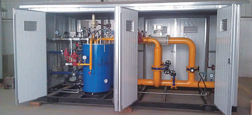 Natural Gas Pressure Regulating Station (City Gate Station)