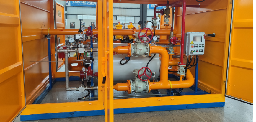 Natural Gas Pressure Regulating Station (City Gate Station)