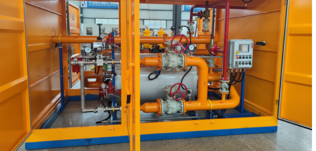 Natural Gas Pressure Regulating Station (City Gate Station)