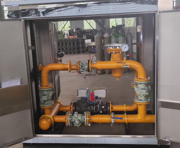 Natural Gas Pressure Regulating Station (City Gate Station)
