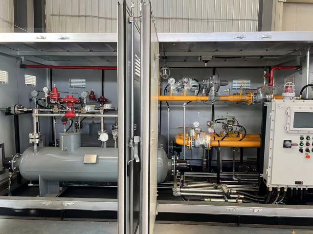 Natural Gas Pressure Regulating Station (City Gate Station)