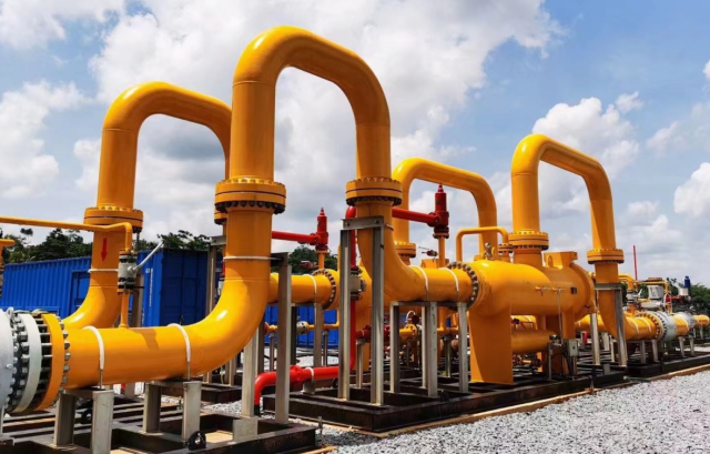 Gas Pressure Reduction Skid