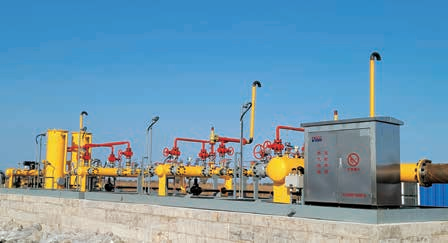 Natural Gas Pressure Regulating Station (City Gate Station)