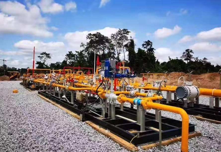 Gas Pressure Reduction Skid