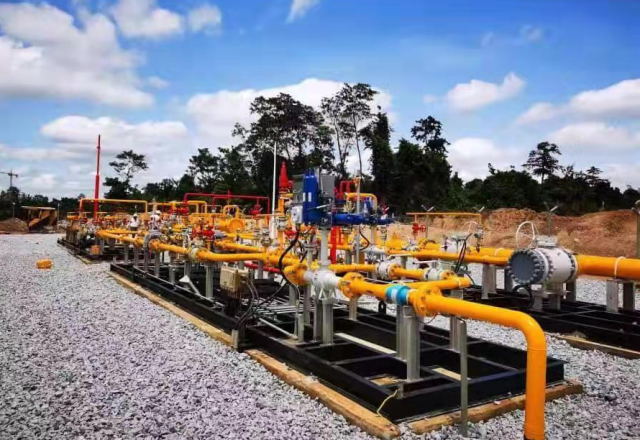 Gas Pressure Reduction Skid