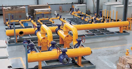 Natural Gas Pressure Regulating Station (City Gate Station)
