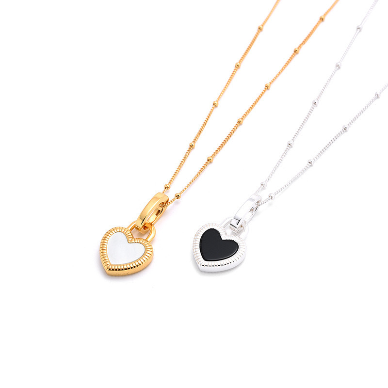 Black Onyx Necklace Gold Plated 925 Sterling Silver Red Green Agate Mother of Pearl Gemstone Chain Necklaces Dangle Hoop Earrings for Women Ear Studs Jewelry Set