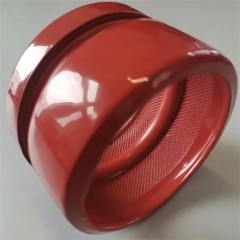 Powder coating for fire pipe coating