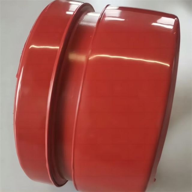 Powder coating for fire pipe coating