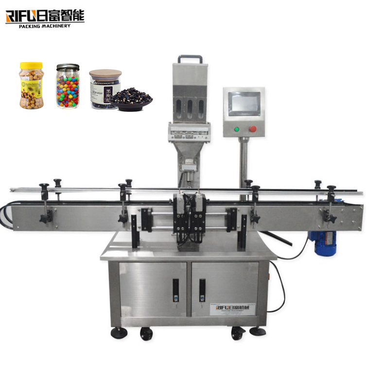 Large bag weighing granule packaging machine with sewing machine