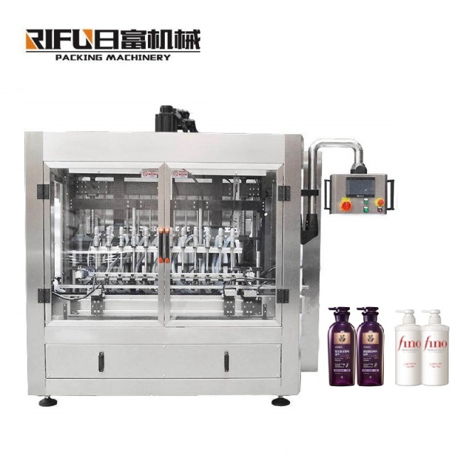 Automatic Detergent Filling Machine Thick Liquid Paste Filler for Glass Bottle