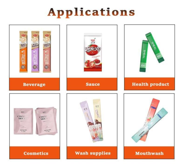 Automatic multi lane liquid sachet packing machine