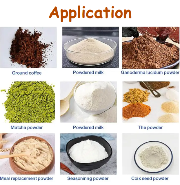 Moveable film-drawing powder bag packing machine