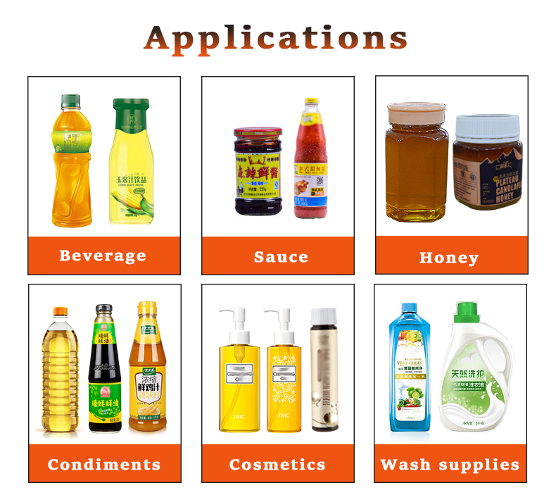 Automatic Lube Oil Peanut Butter Petroleum Jelly Pneumatic Liquid Filling Capping Machine