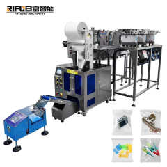 Automatic Plastic Pins Small Spare Parts Tablets Capsules Counting Packing Machine with Vibrating Feeder
