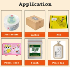 Automatic Label Equipment Flat Square Bottle Top Labeling Machine