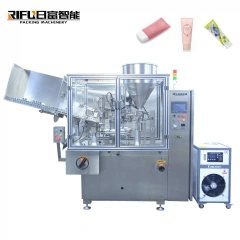 Semi Automatic Filling Sealing Machine Tube Fill Seal Machine Cosmetic Cream Tube Toothpaste Tube Filling and Sealing Machine