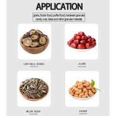 High-Speed Granule Pre-made Bag Packaging Machine Snacks Nuts Chips Dried Fruits Raisins Gummy Candy Biscuits Cookie Meat Jerky