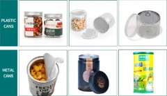 Automatic Granule Material Filling and Capping Sealing Machine Production Line Nuts Rice Snack Pistachio Cashew Nut Almond Pecan