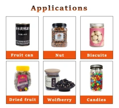 Linear Electronic Scale Granule Weighing Filling MachineCandy Nut Snacks Dried Fruit Dried Waxberries Plums Olives Bottle Filler