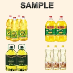 Full Automatic Edible Oil Filling Line 1-10L Barrel Cooking Oil Capping Labeling Packing System Soybean/Sunflower/Peanut/Corn/Olive Oil