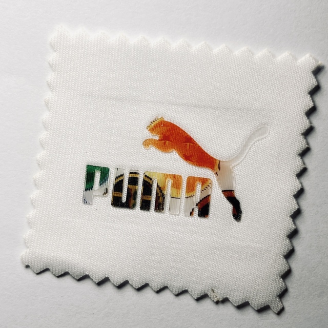 Multi-color Heat Transfer Vinyl Label