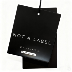 Hot Stamp Clothing Paper Hang Tag for Shirts, Pants & Jeans