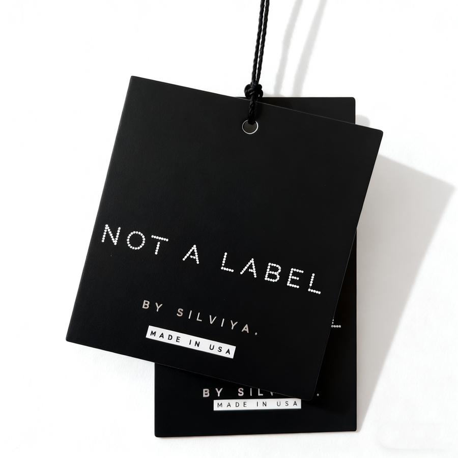 Hot Stamp Clothing Paper Hang Tag for Shirts, Pants & Jeans