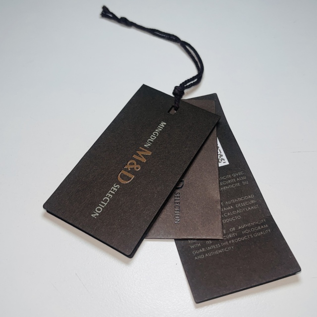 Premium Retail Hang Tag with Security