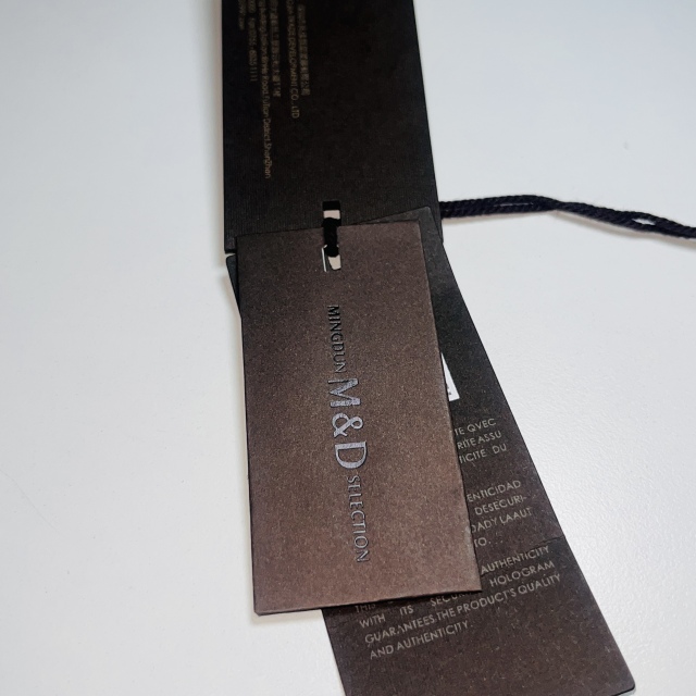 Premium Retail Hang Tag with Security