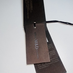 Premium Retail Hang Tag with Security