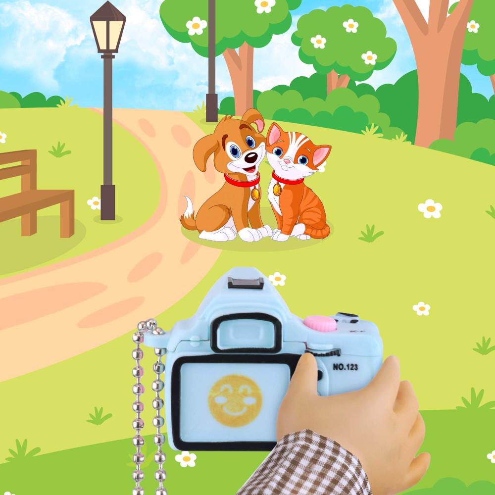 22 Pcs 18 Inch Boy Doll Clothes Suitcase Set for 19 Inch Boy Doll Accessories Travel Carrier Storage, Including Suitcase Pillow Blindfold Sunglasses Camera Computer