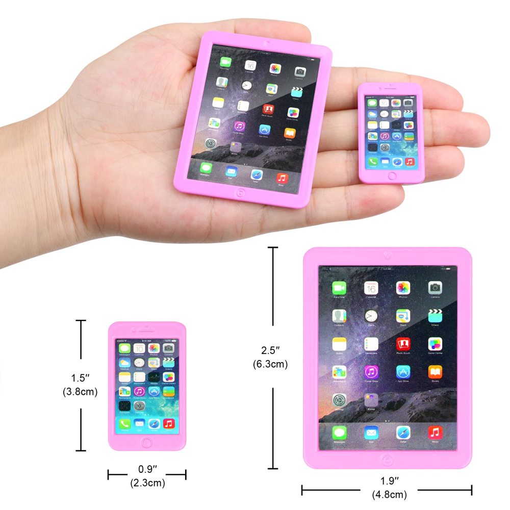 24 Pcs 18 Inch Girl Doll Accessories Suitcase Luggage Travel Set Including 18 Inch Doll Clothes Luggage Pillow Blindfold Sunglasses Camera Computer Cell Phone Ipad and Other Stuff