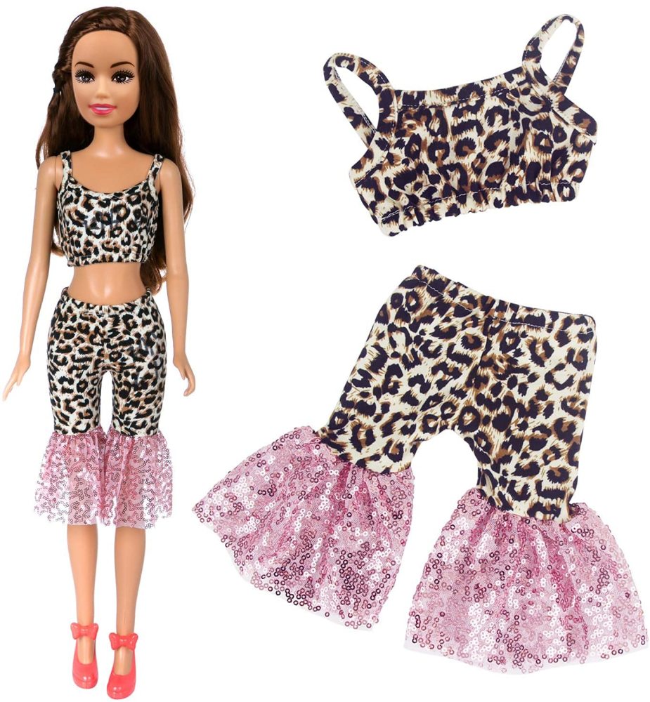 3 Sets Fashion 28 Inch Girl Doll Clothes Dress Outfits - Quality Handmade Casual Wear Clothes Set Party Dress Clothing